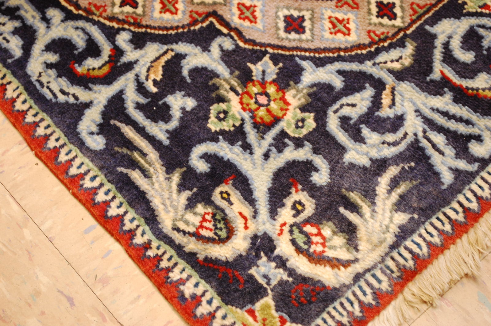 Persian KASHAN RUG 2'3"x 3'3" - 7