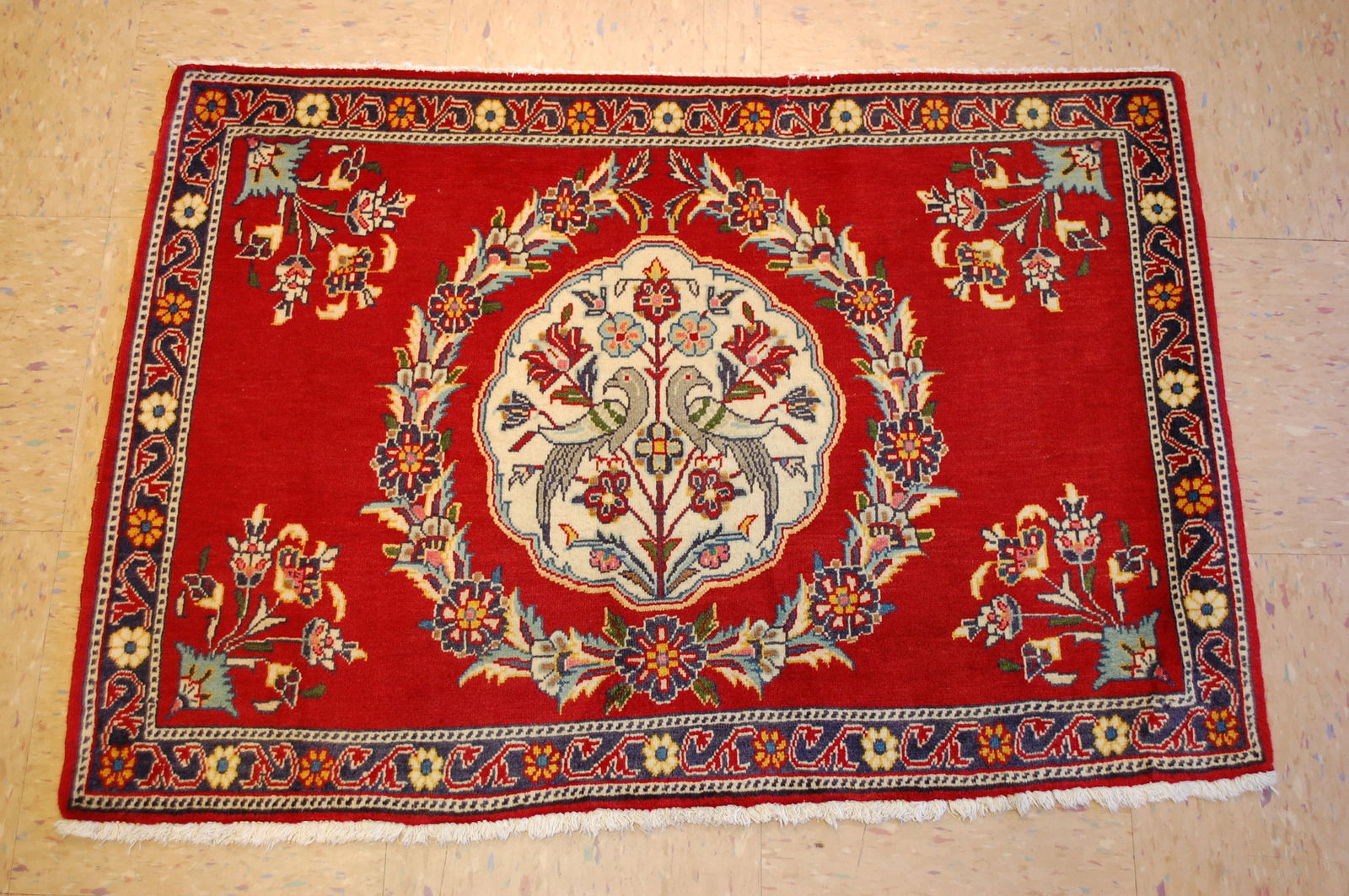 Persian SAROUK RUG 2'3" x 3'3" (1 of 9)