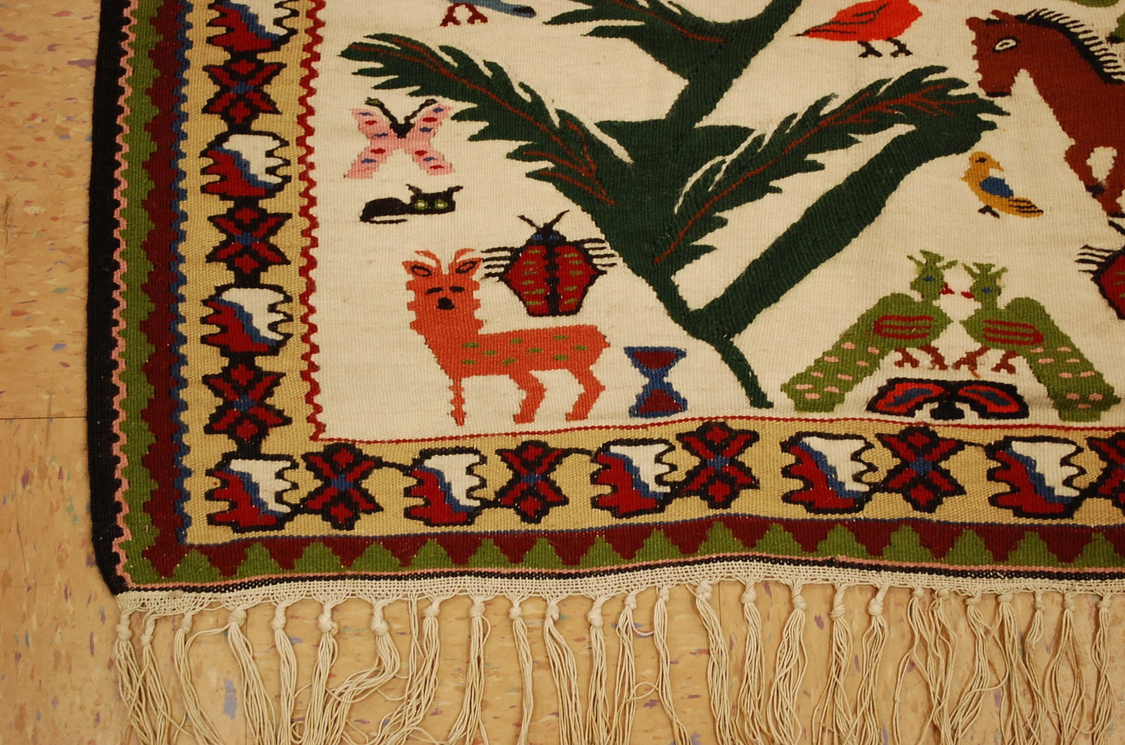 Persian SENNAH KILIM RUG 3.3x5.3 - 3