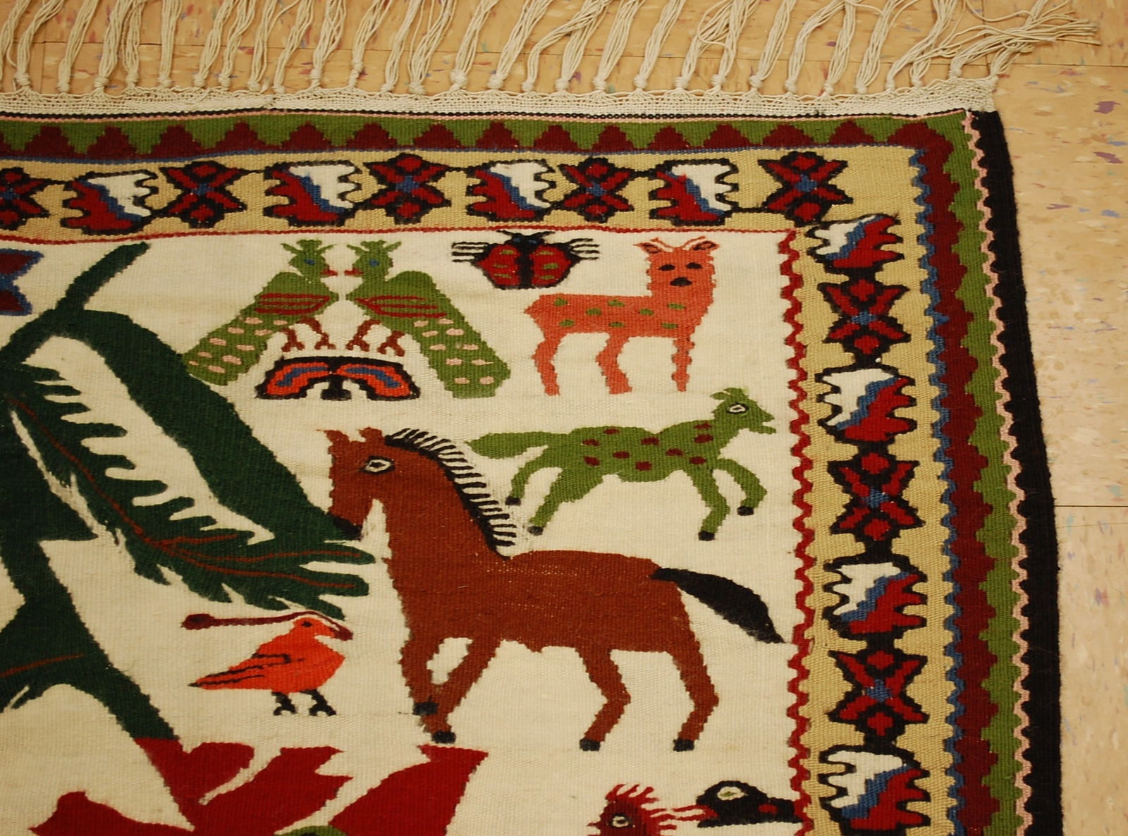 Persian SENNAH KILIM RUG 3.3x5.3 - 5