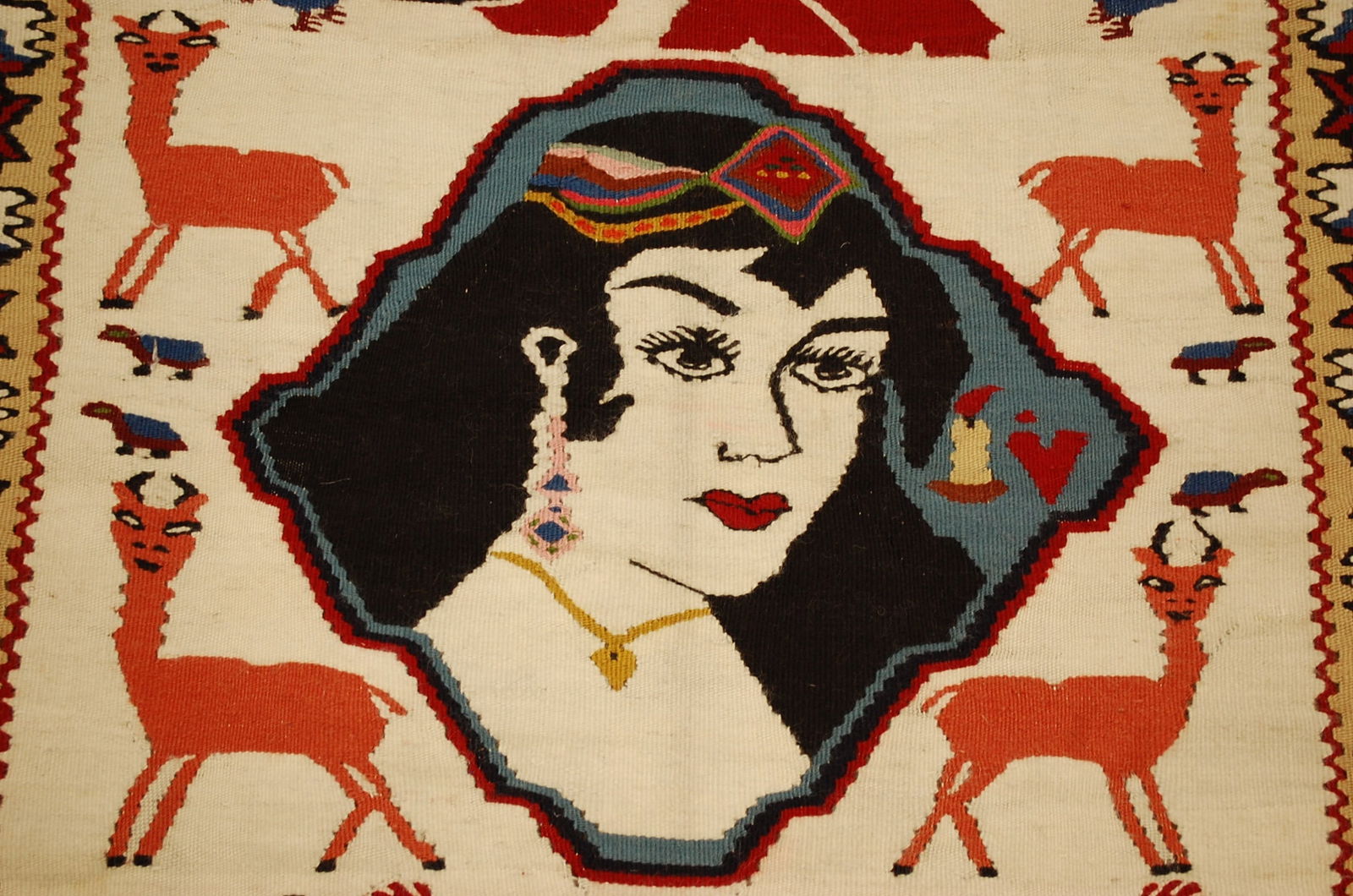 Persian SENNAH KILIM RUG 3.3x5.3 - 6