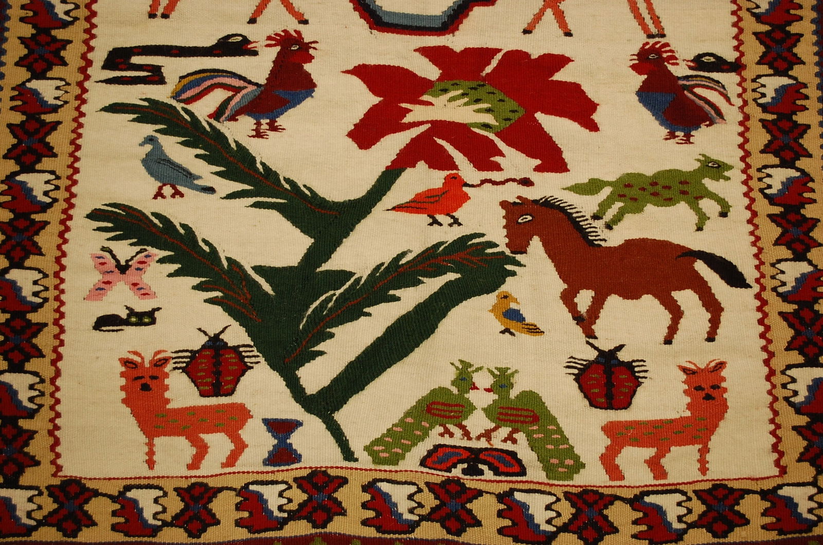 Persian SENNAH KILIM RUG 3.3x5.3 - 7