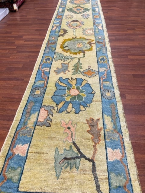 Older Turkish Ushak Runner-5069 - 7