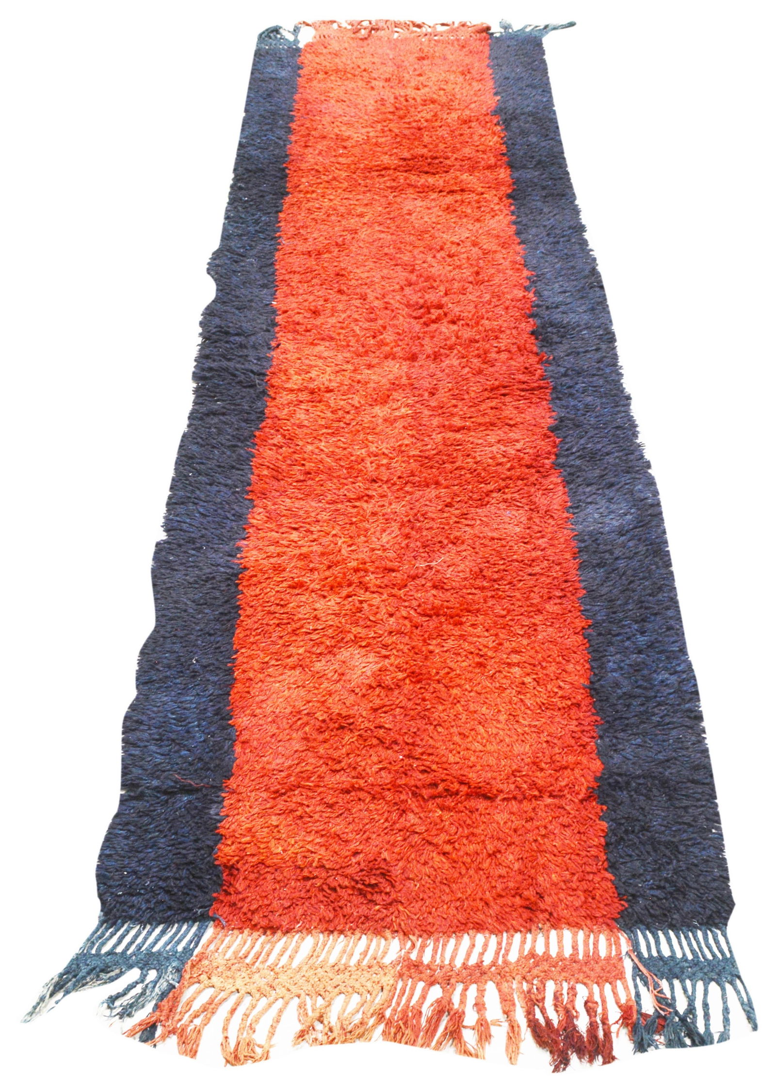 HAND KNOTTED RUG; UZBEKISTAN - 2