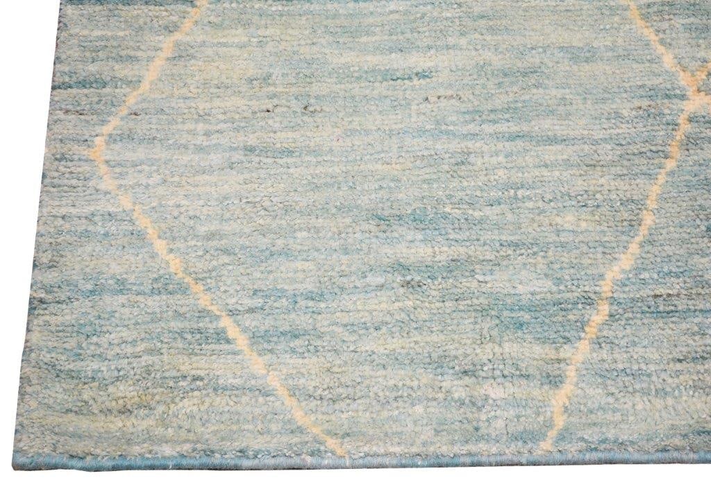 HAND KNOTTED RUG; MOROCCAN - 4