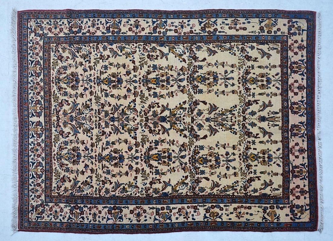 11080 PERSIAN KESHAN CARPET: 1.94 × 1.37 m (2.66 m²) (1 of 6)