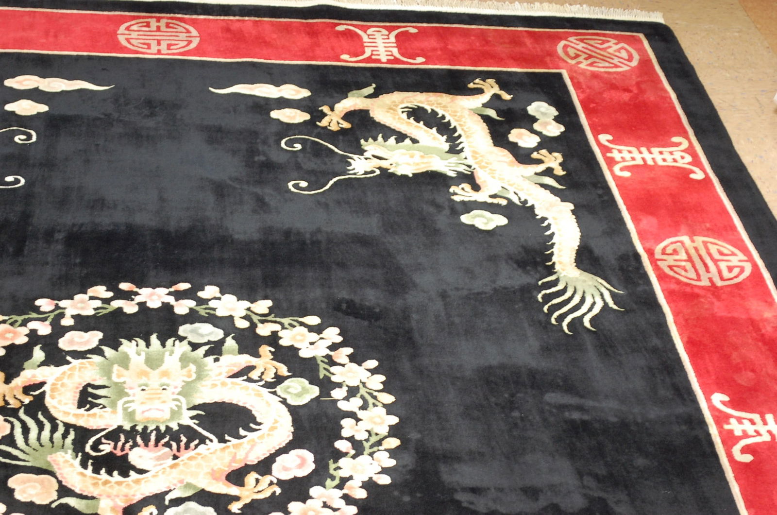 CHINESE NICHOLS RUG 9'x12'2" - 4