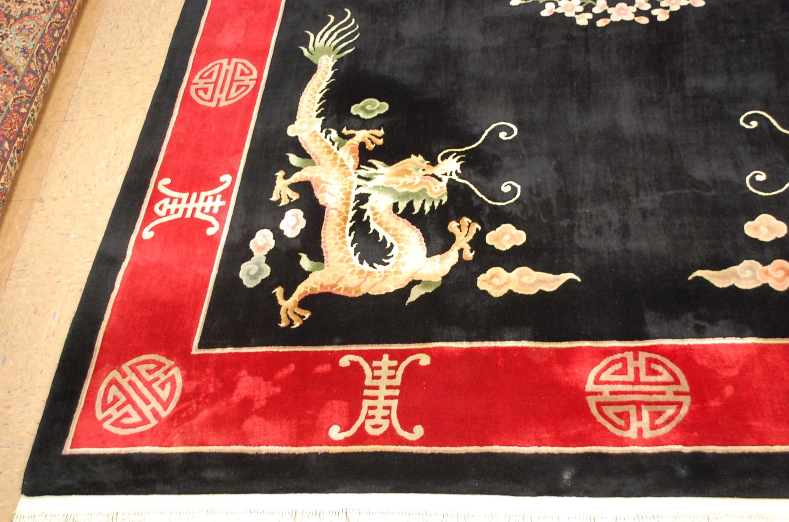 CHINESE NICHOLS RUG 9'x12'2" - 5