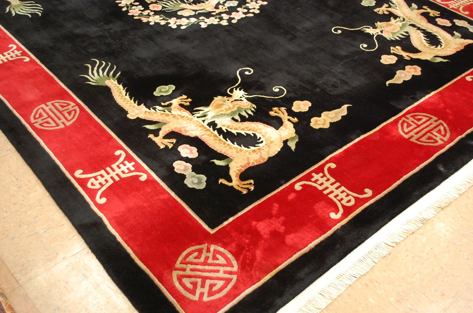 CHINESE NICHOLS RUG 9'x12'2" - 8