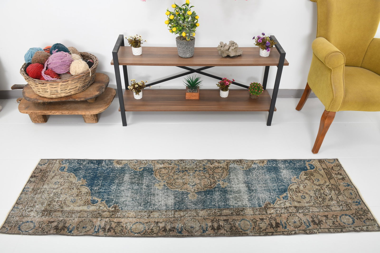 1'9'' x 6'7'' Turkish Handmade Kilim Rug - 24550 (1 of 17)
