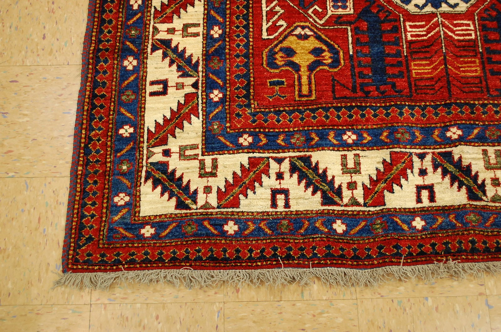 AFGHAN CHOBI RUG 6.4x7.8 - 3