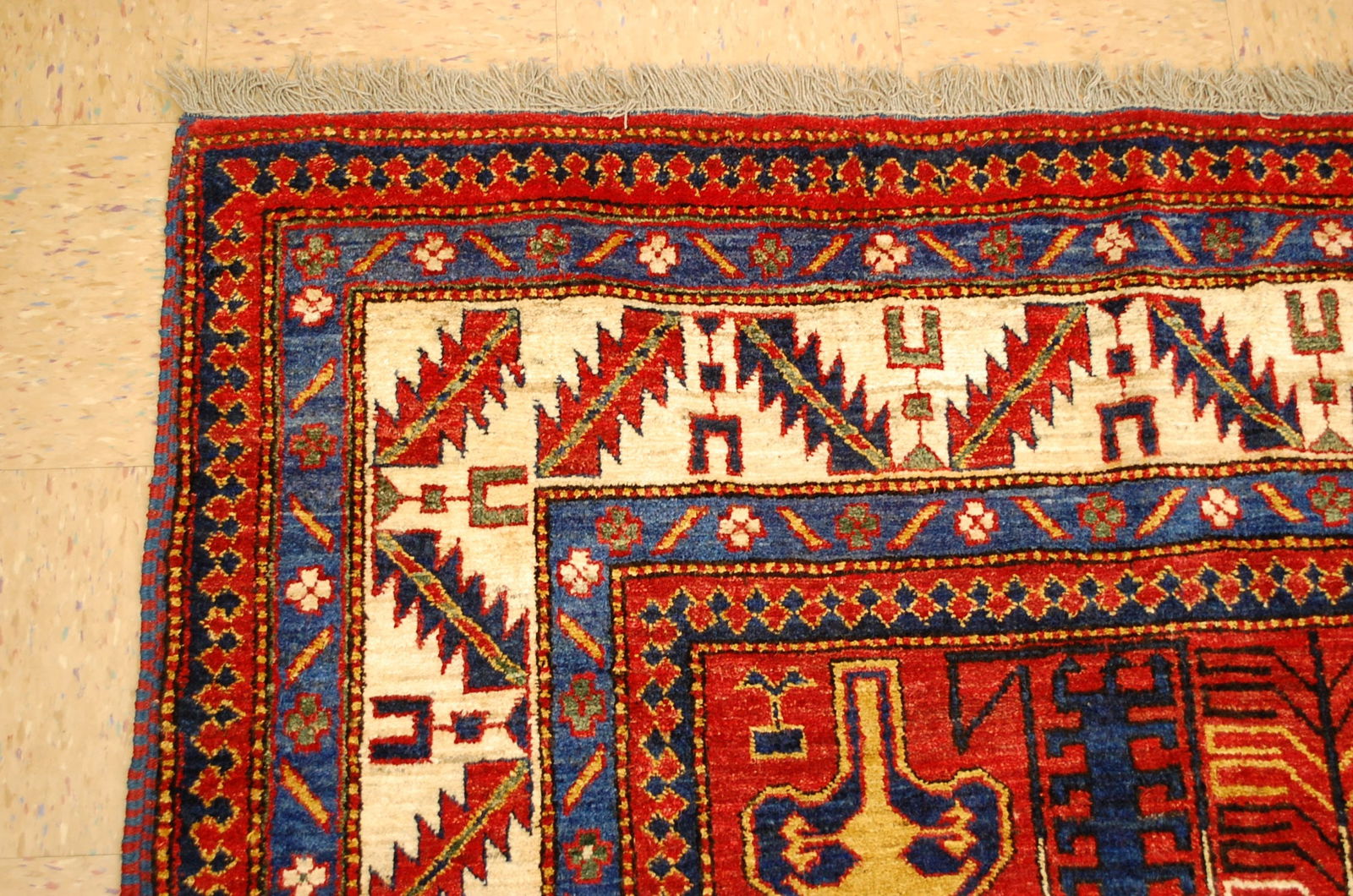 AFGHAN CHOBI RUG 6.4x7.8 - 4