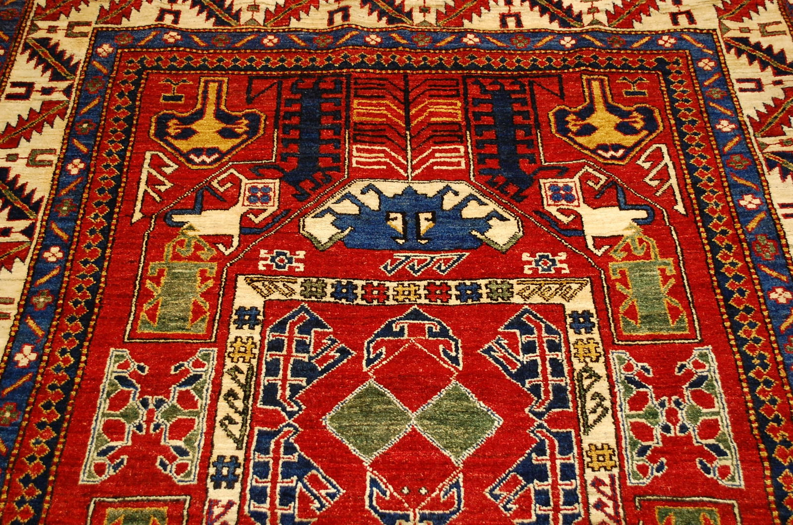 AFGHAN CHOBI RUG 6.4x7.8 - 6