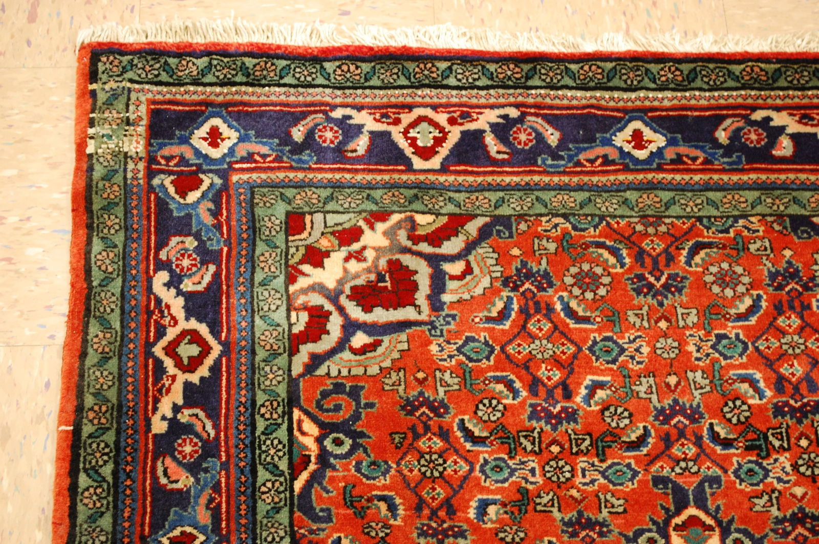 Persian BIJAR RUG 3'9" x5" - 4