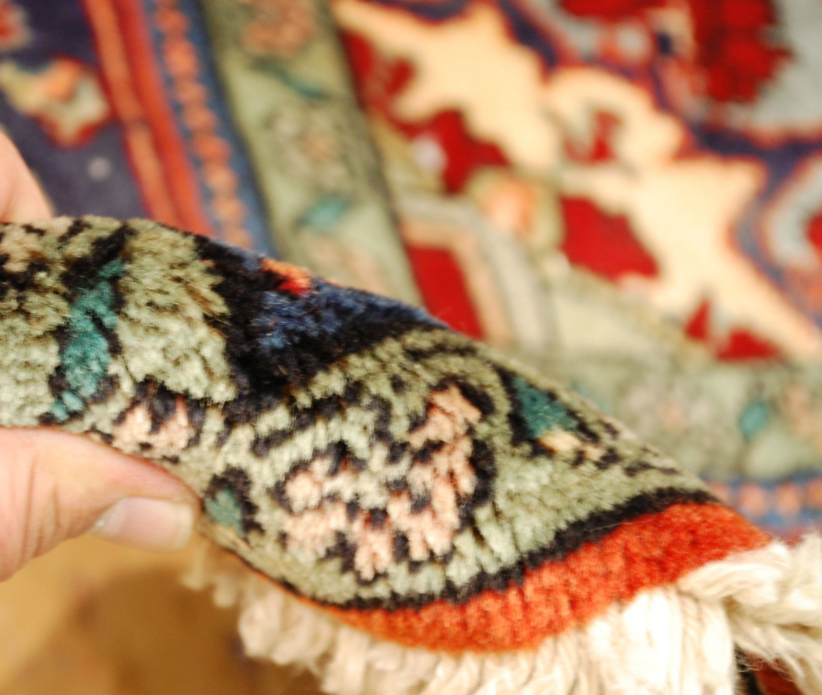 Persian BIJAR RUG 3'9" x5" - 8