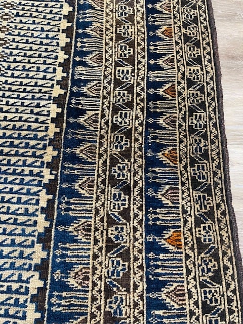 Unique Persian Baluch rug-5150 - 4