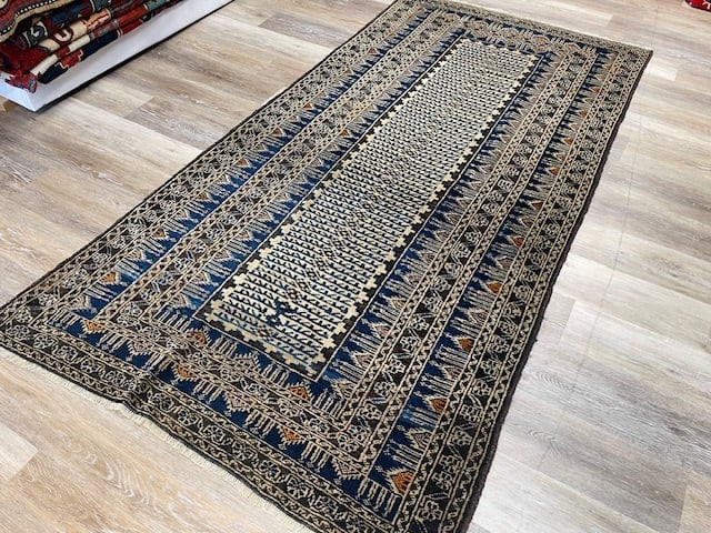 Unique Persian Baluch rug-5150 - 6