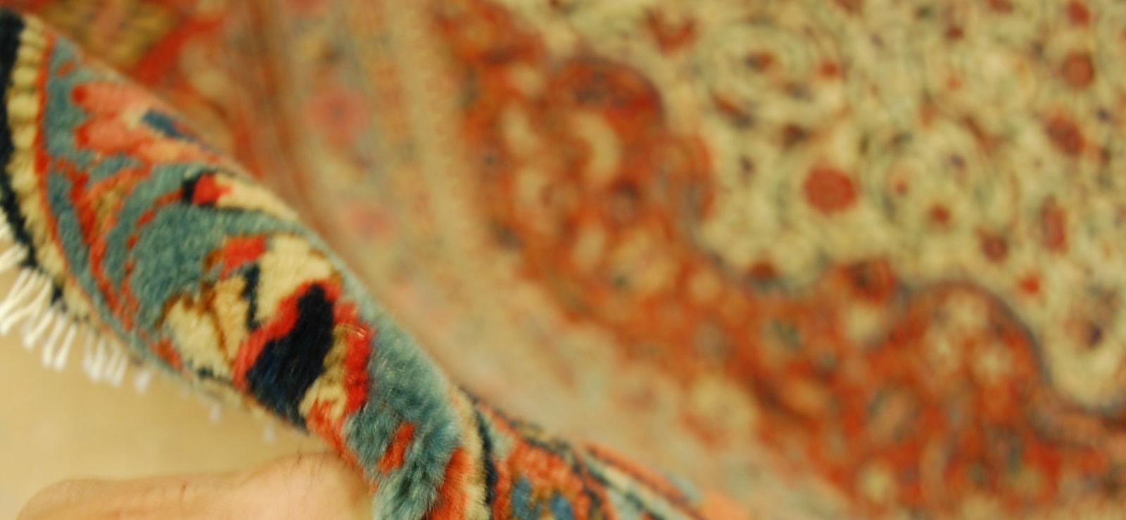 KASHAN ORIENTAL RUG 8'4"x11'3" - 11