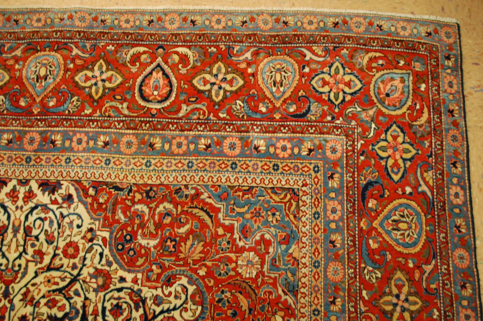 KASHAN ORIENTAL RUG 8'4"x11'3" - 5