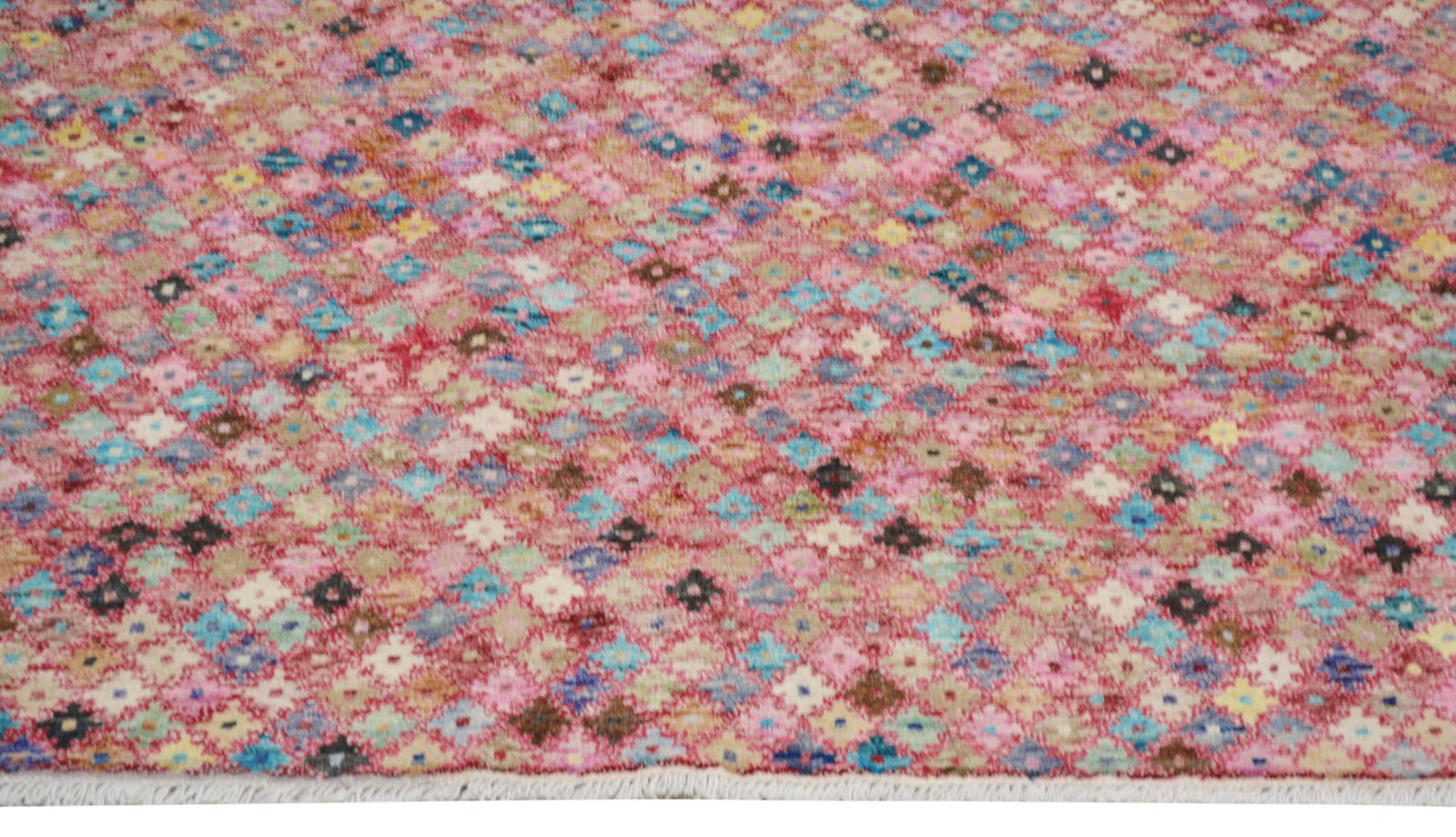 HAND KNOTTED RUG; MOROCCAN - 4