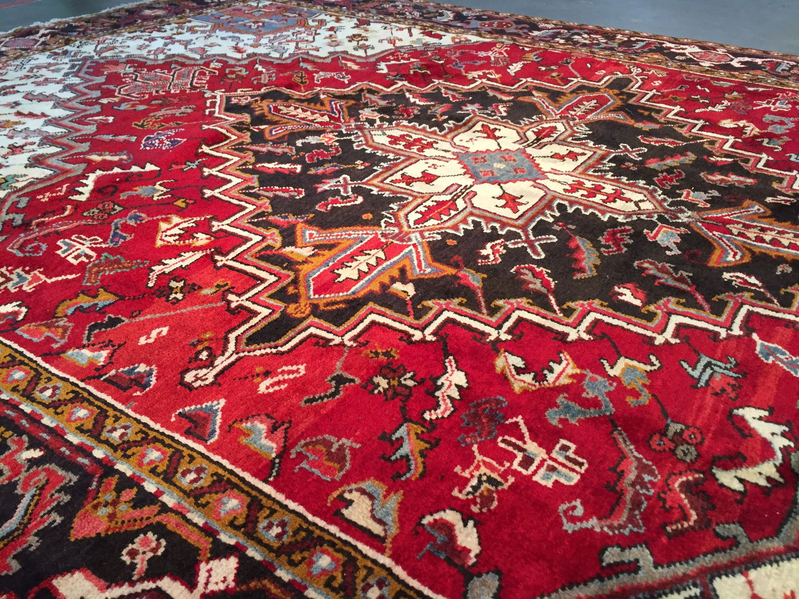 MAGNIFICENT PERSIAN HERIZ 6.10x9.7 - 10