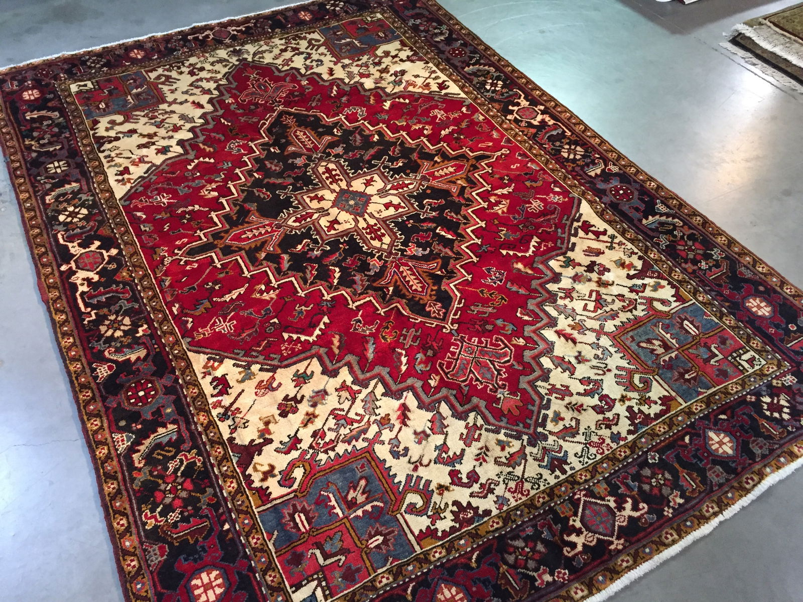 MAGNIFICENT PERSIAN HERIZ 6.10x9.7 - 2