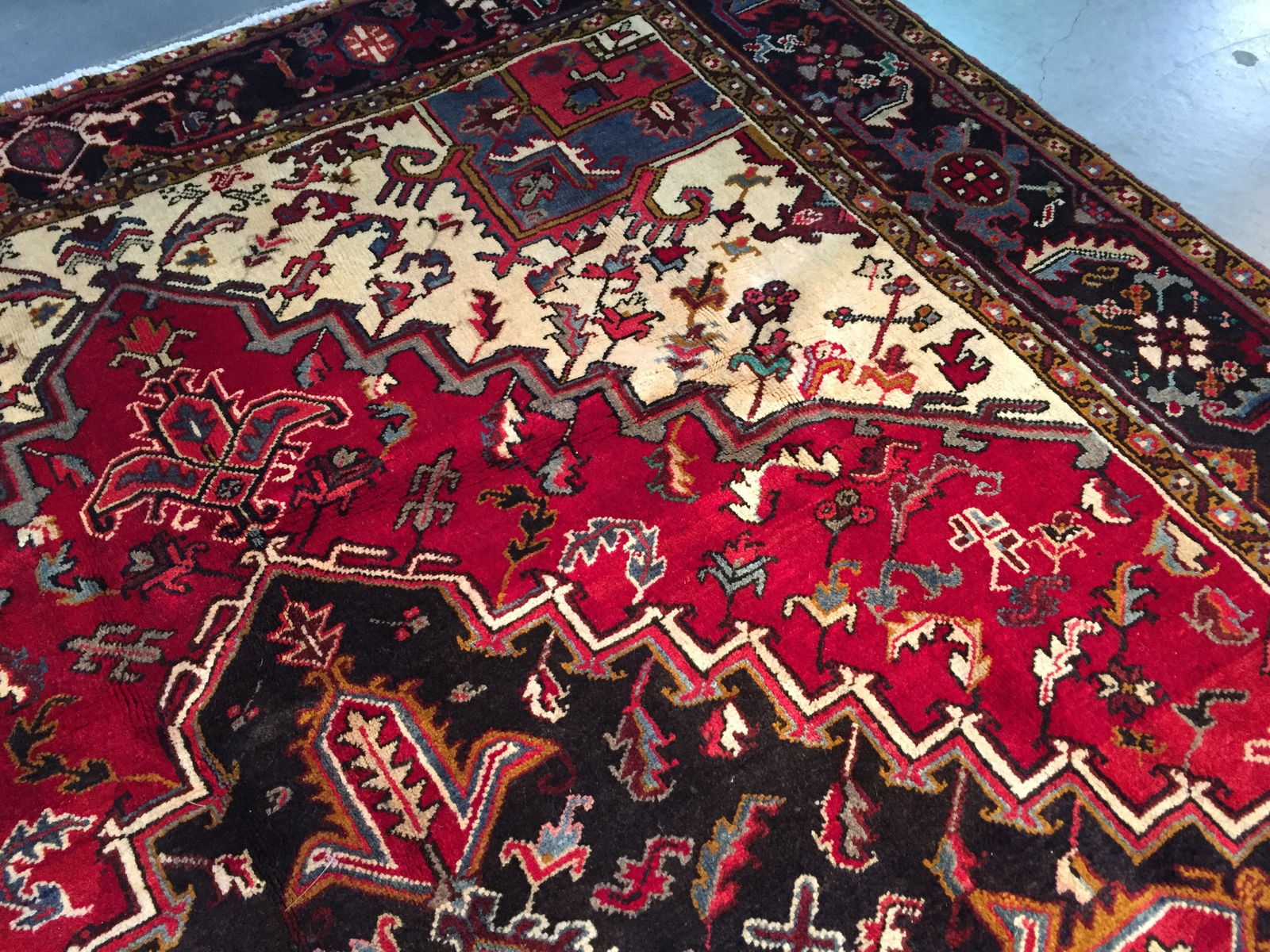 MAGNIFICENT PERSIAN HERIZ 6.10x9.7 - 4