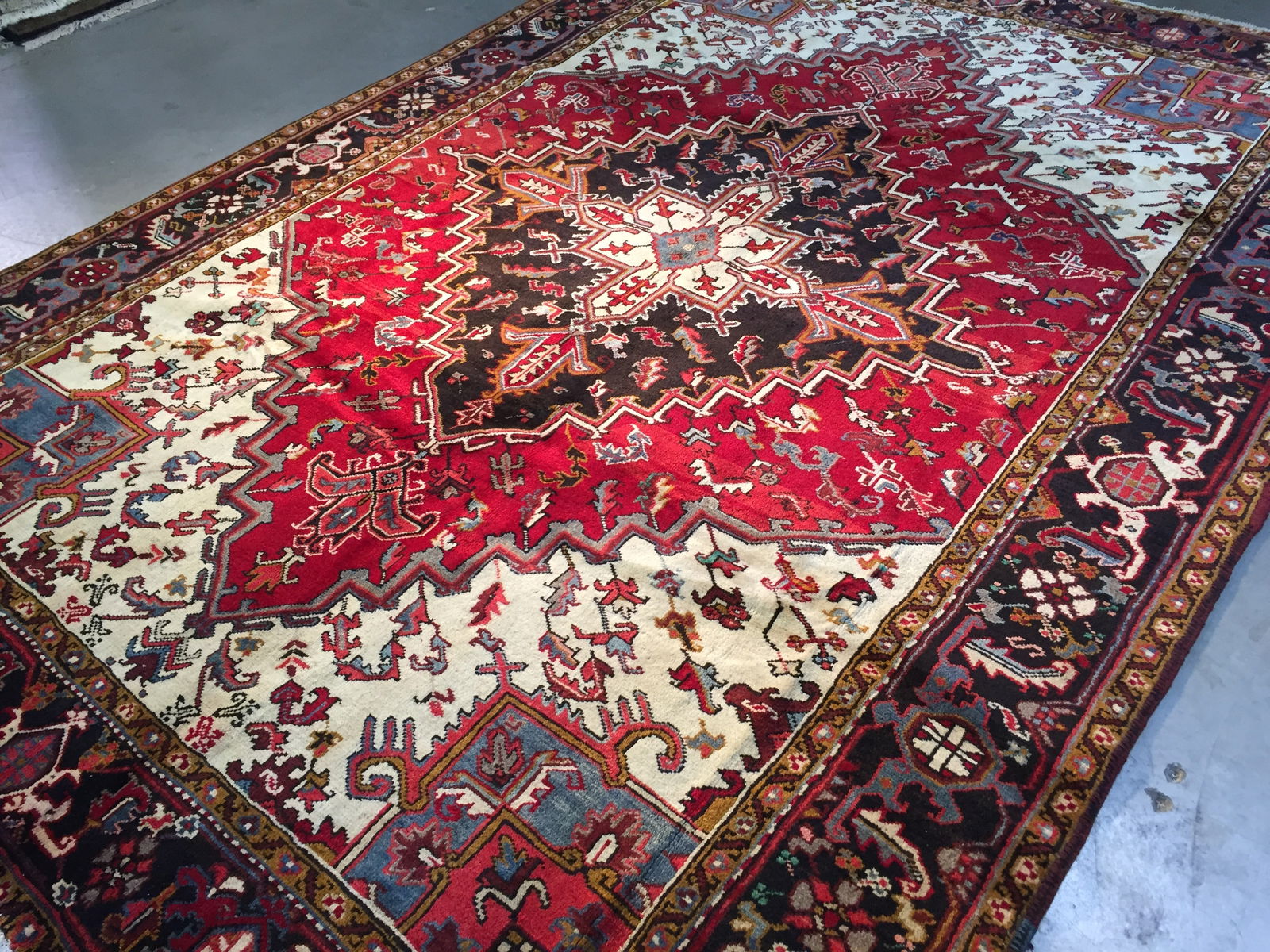 MAGNIFICENT PERSIAN HERIZ 6.10x9.7 - 8