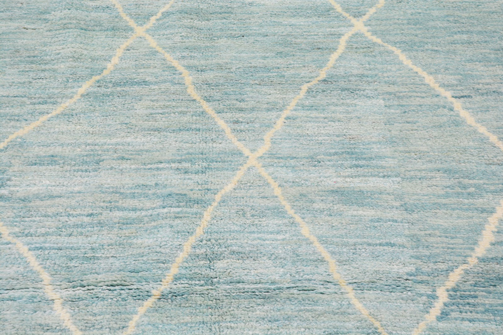 HAND KNOTTED RUG; MOROCCAN - 3