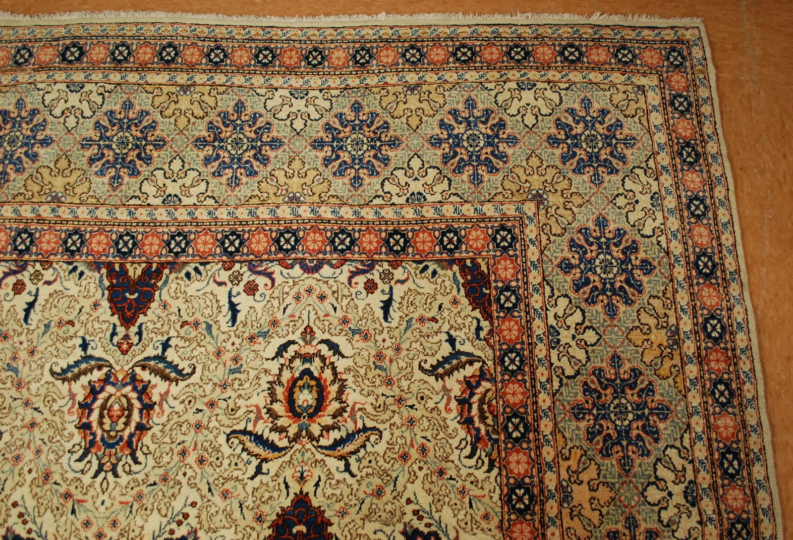 Persian KASHAN RUG 11.4x18.1 - 5