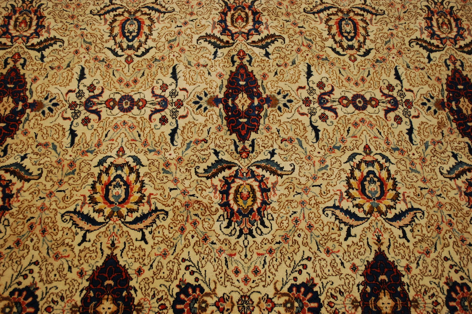 Persian KASHAN RUG 11.4x18.1 - 8