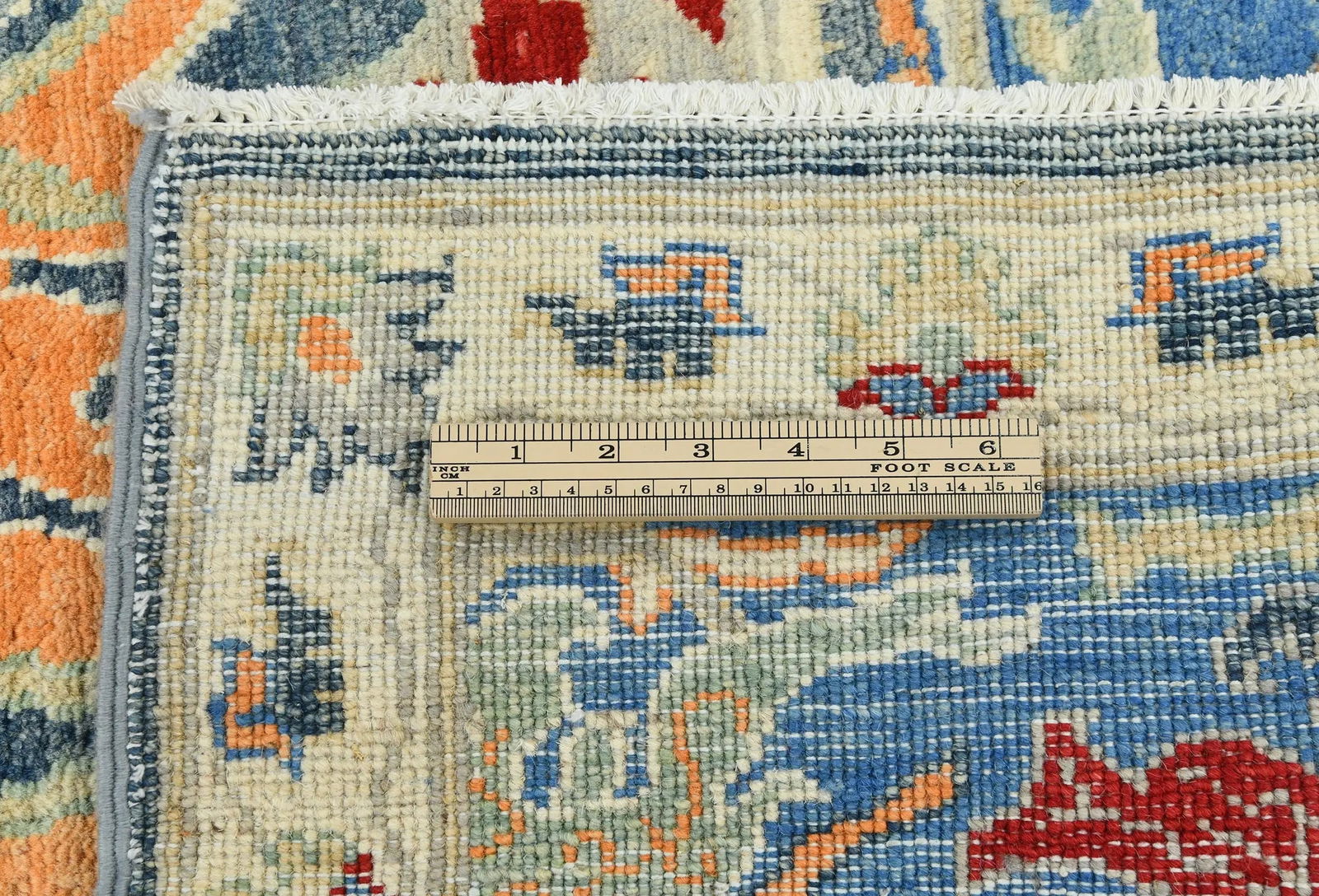 Muted Colors Floral Transitional 8X10 Oriental Rug - 11