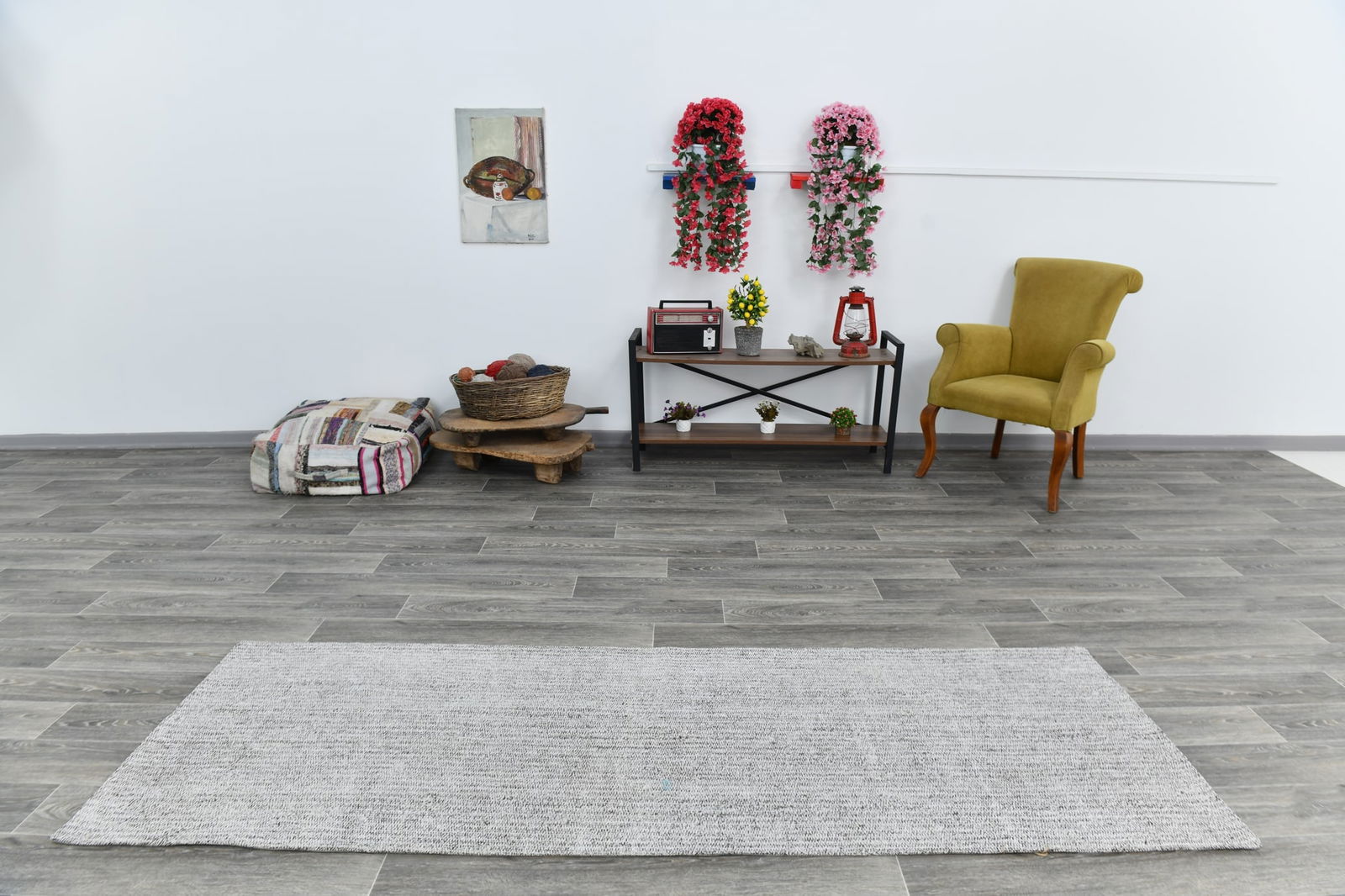 2'9'' x 7'10'' Turkish Flatweave Kilim Rug - 60815 - 16