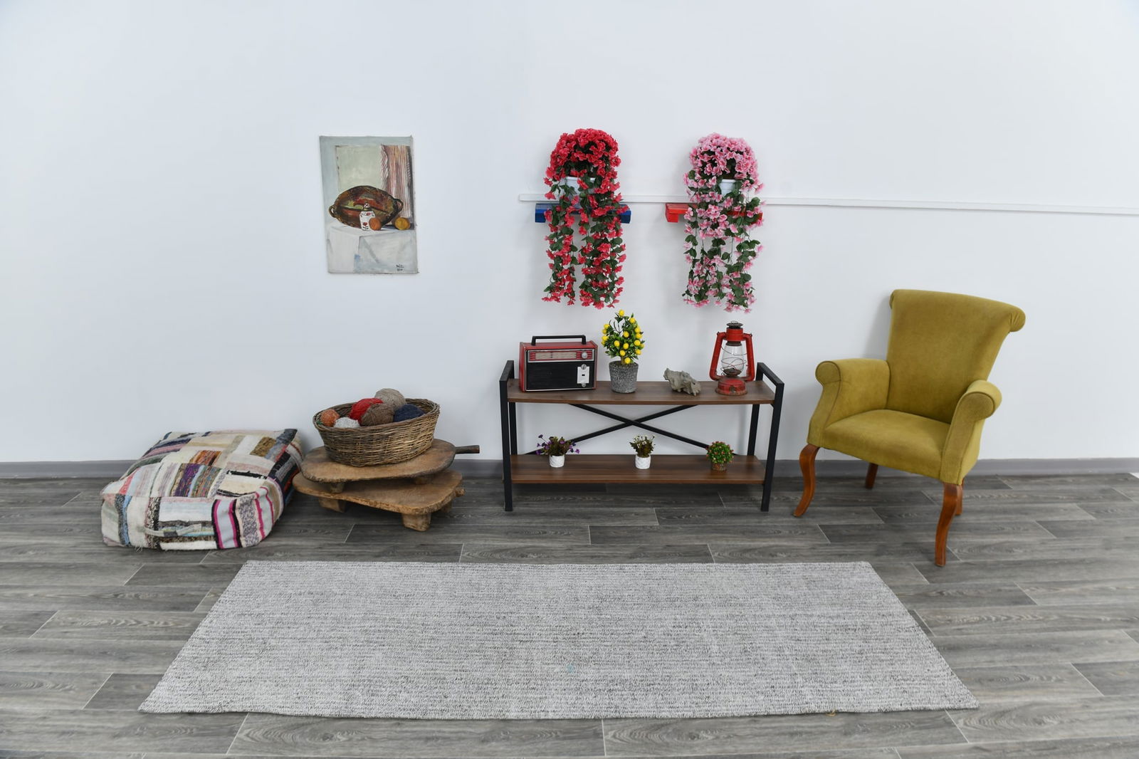 2'9'' x 7'10'' Turkish Flatweave Kilim Rug - 60815 - 2