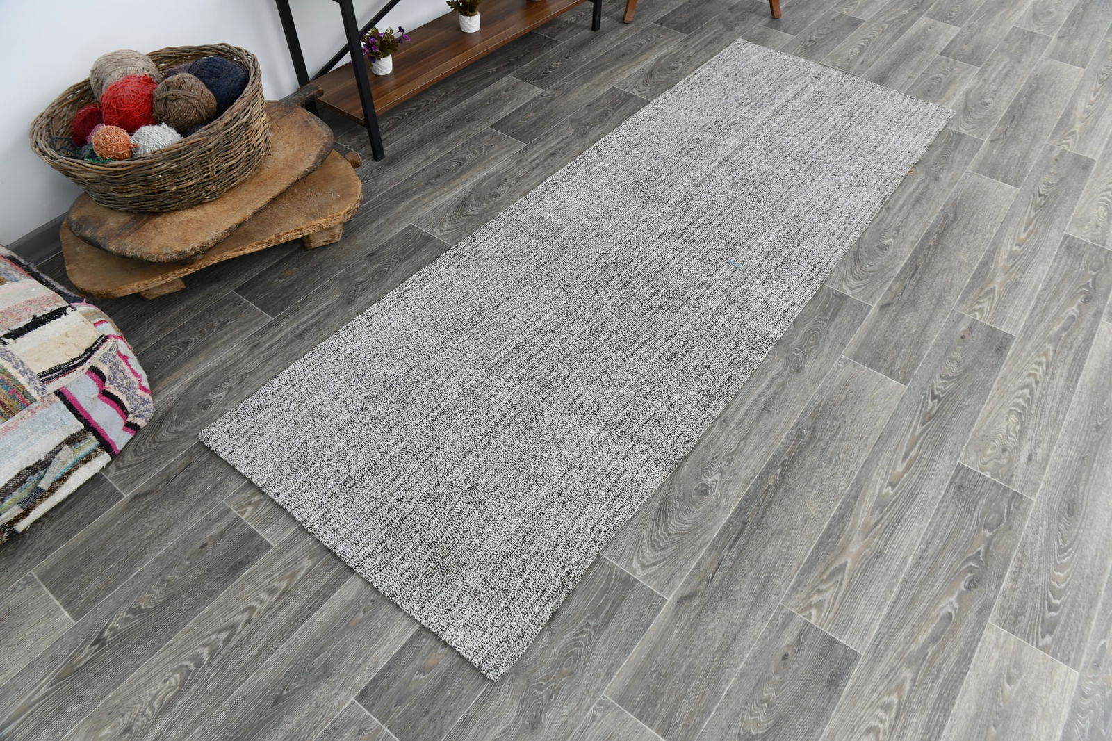 2'9'' x 7'10'' Turkish Flatweave Kilim Rug - 60815 - 4