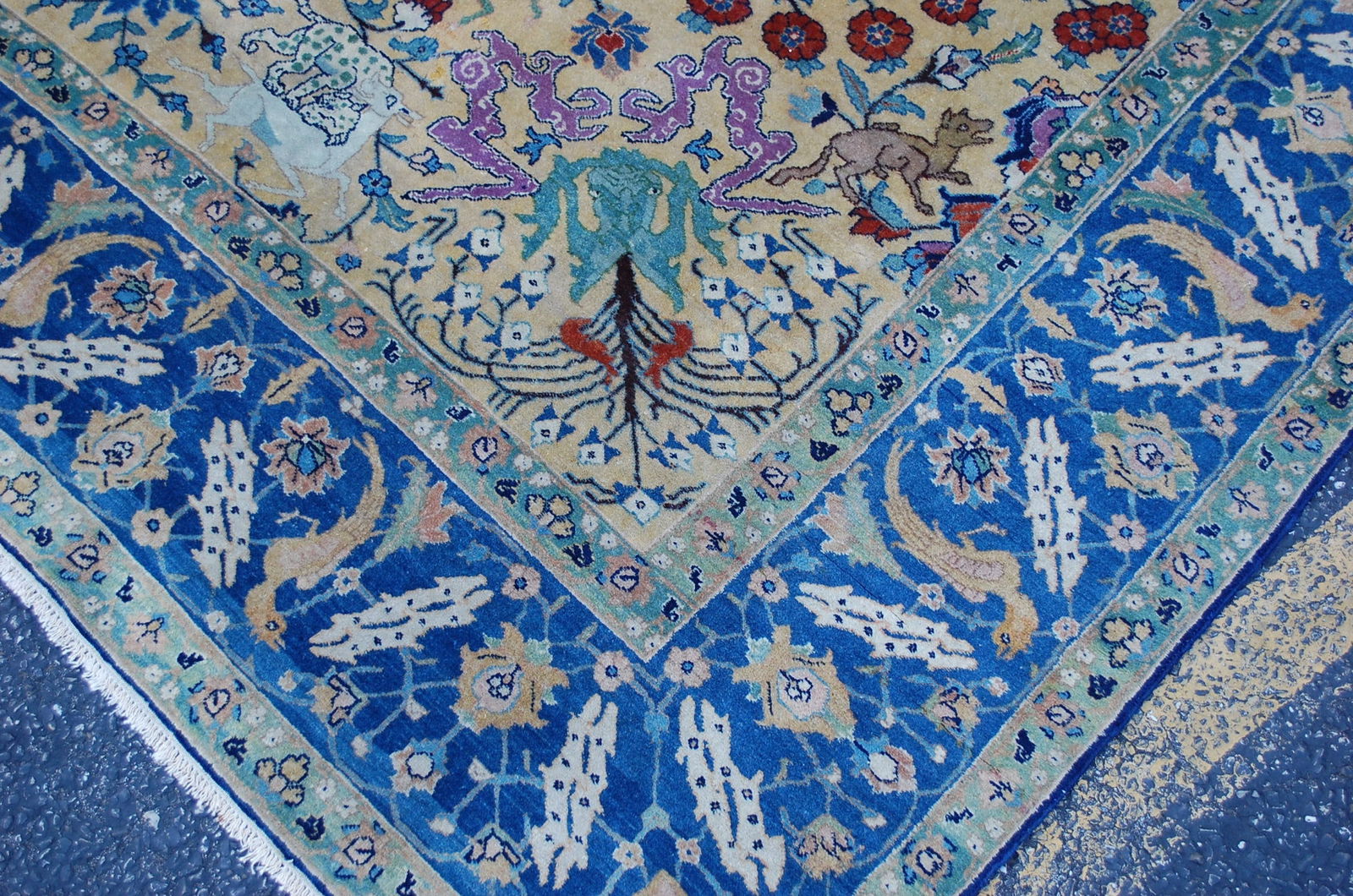 PersianTABRIZ RUG 7'5" x 10' - 8
