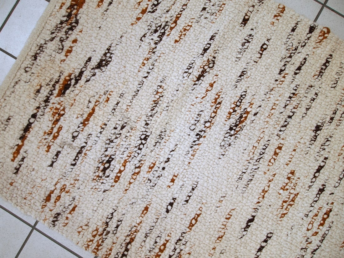 Handmade vintage Indian kilim runner 2.9' x 12.3' (90cm x 375cm) 1980s - 3