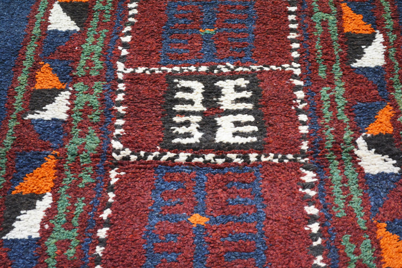 HAND KNOTTED RUG; UZBEKISTAN - 3
