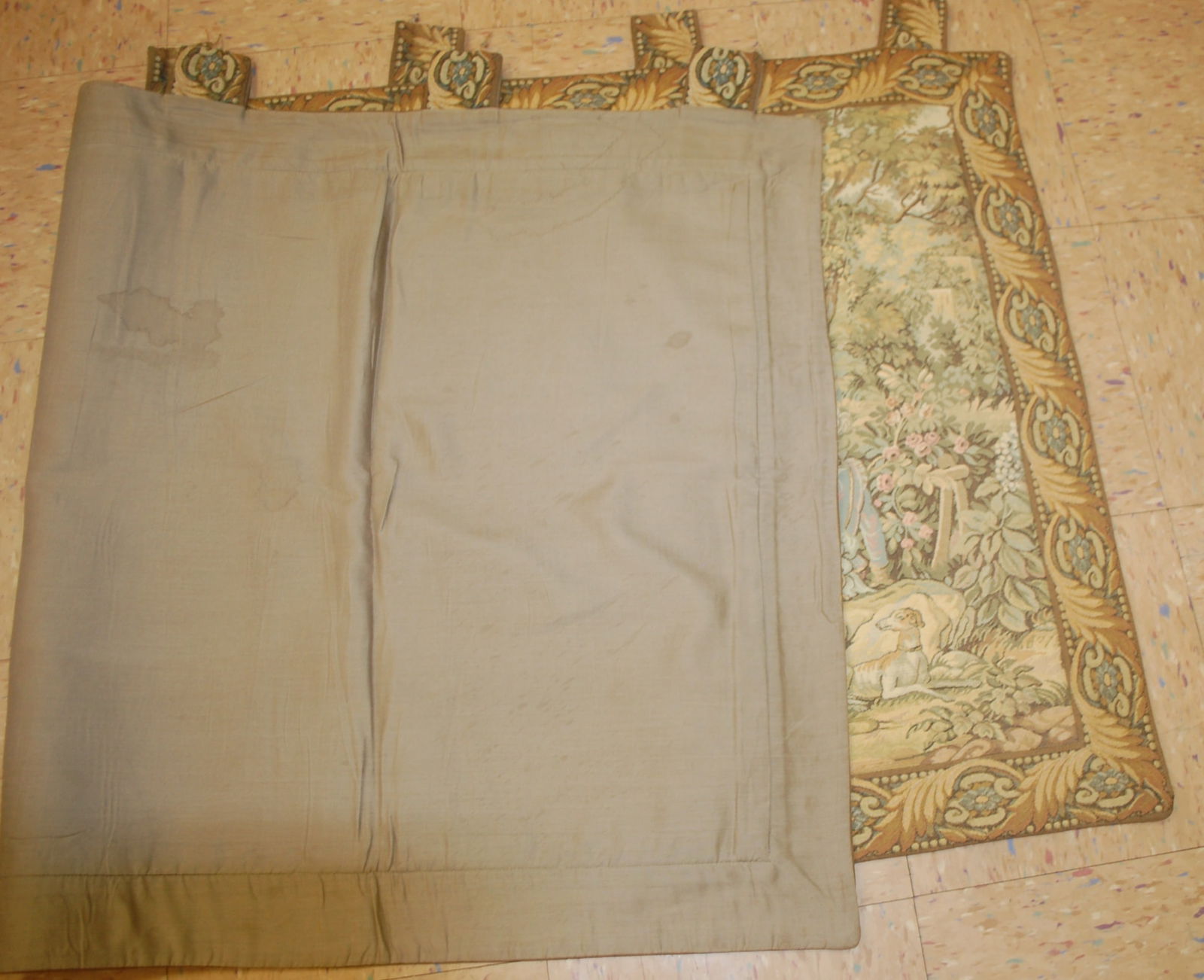 Tapestry French European Hand Loomed Victorian 2'8"X5'7" - 8