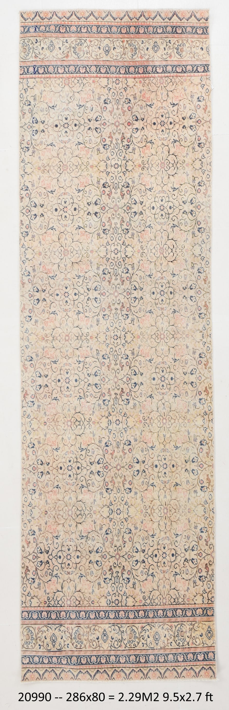 2'7'' x 9'4'' Turkish Flatweave Kilim Rug - 20990 (1 of 20)