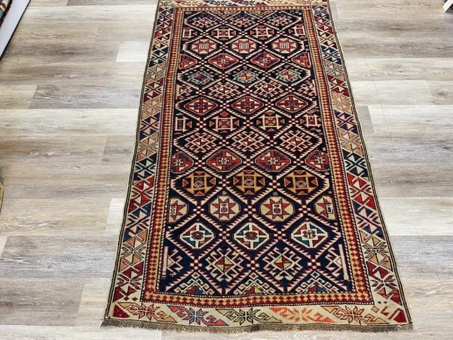 Antque Shirvan Caucasian Rug-5092 (1 of 7)
