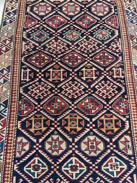 Antque Shirvan Caucasian Rug-5092 - 3