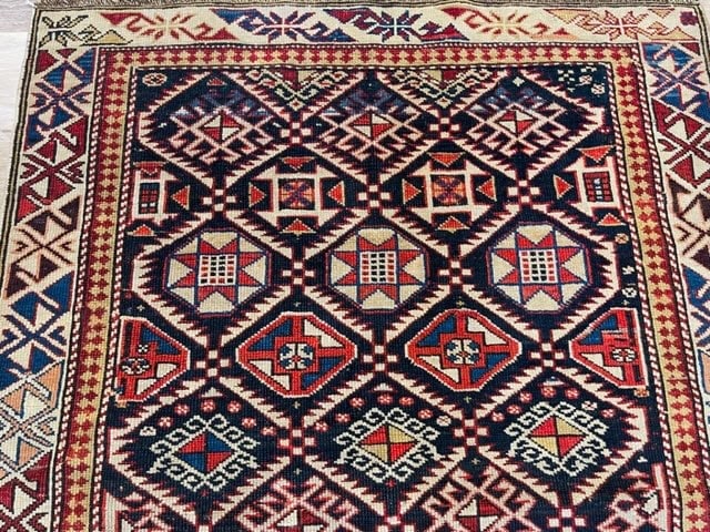 Antque Shirvan Caucasian Rug-5092 - 4