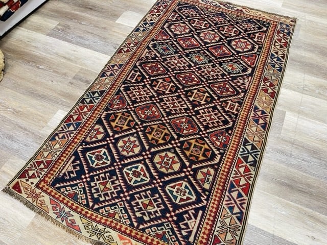 Antque Shirvan Caucasian Rug-5092 - 7