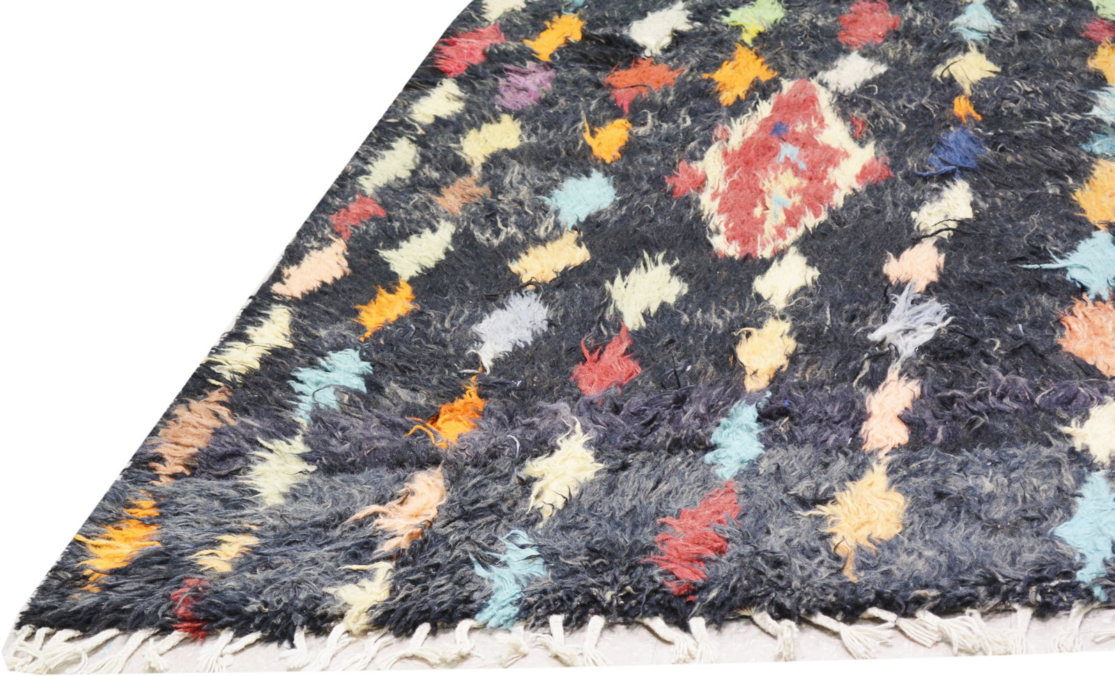 HAND KNOTTED RUG; MOROCCAN - 5