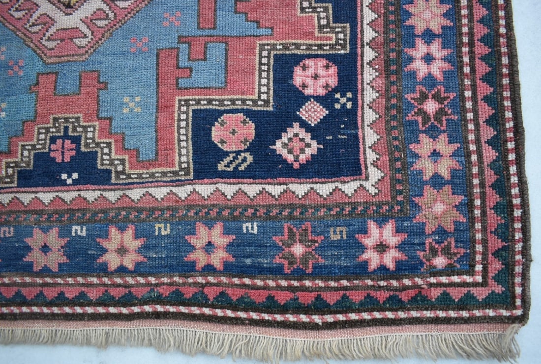 11027 CAUCASIAN SHIRVAN CARPET: 1.87 × 1.20 m (2.24 m²) - 7