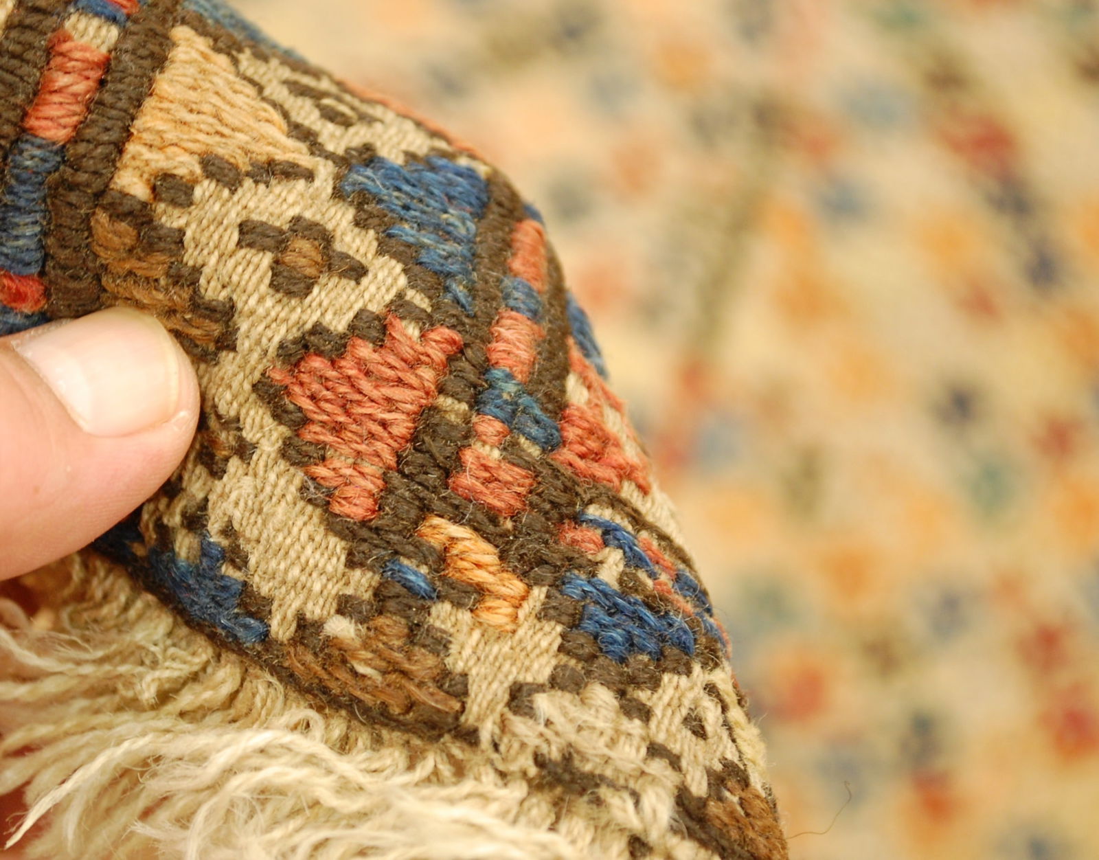 Shahsevan Khorjin Face, 1'6" X 1'9" - 6