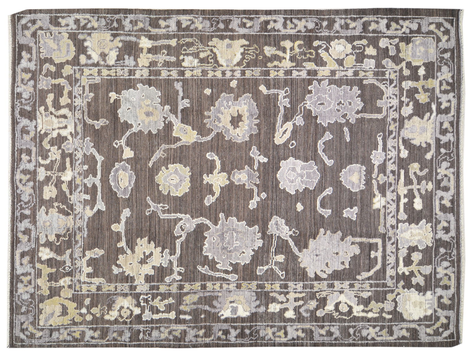 HAND KNOTTED RUG; PAKISTANI: Title:HAND KNOTTED RUG; PAKISTANIDescription:Structure: HAND KNOTTEDOrigin: PAKISTANISize: 9X12'2Style: OUSHAKMaterial: WOOLDesign: OUSHAKCondition: NEWCare: PROFESSIONAL Reserve: $1,680.00 