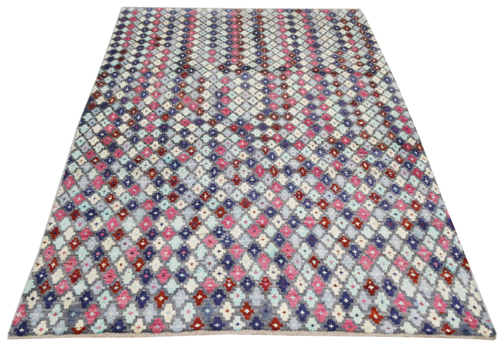 HAND KNOTTED RUG; MOROCCAN - 2