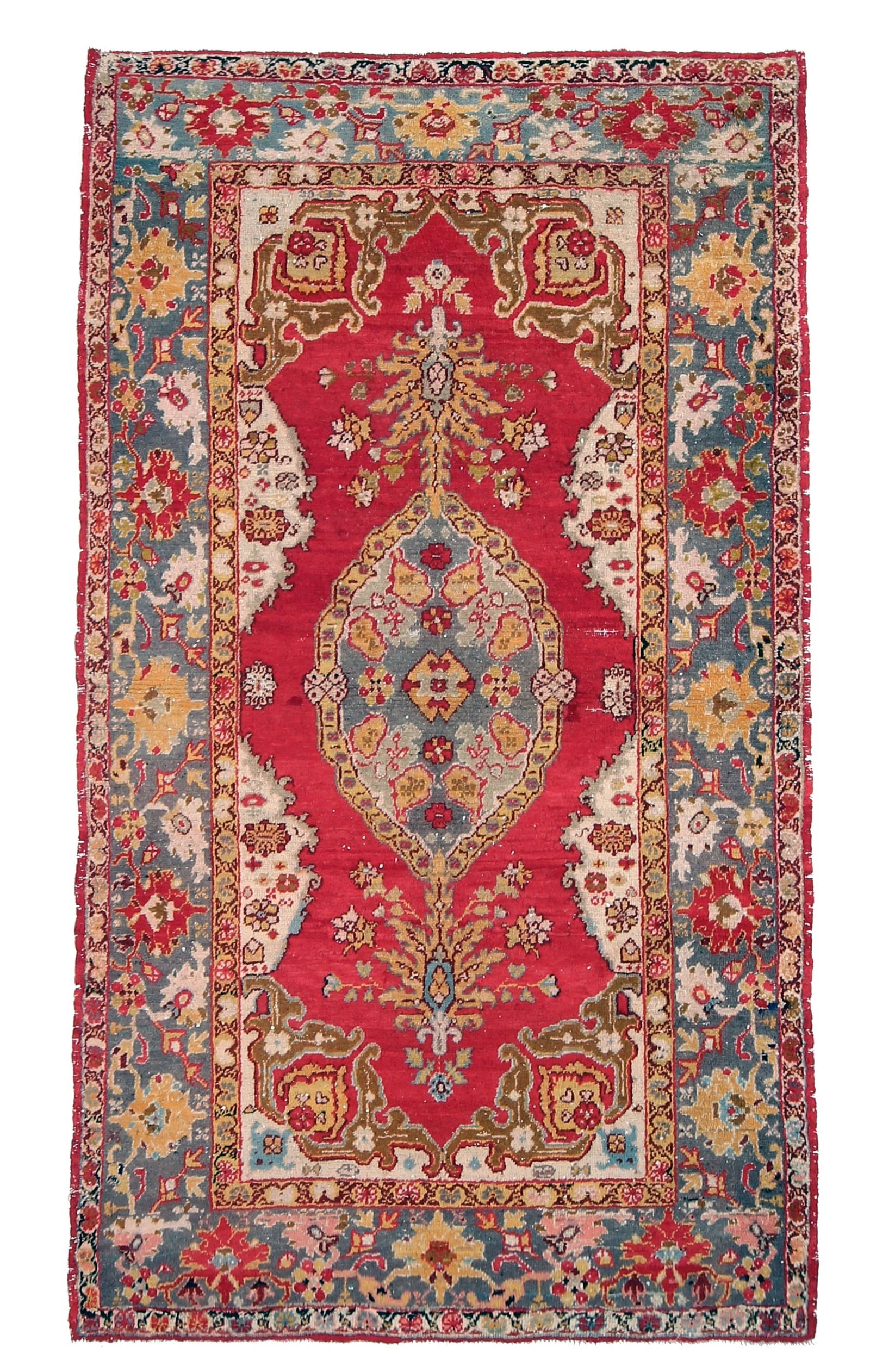 4'0'' x 7'0'' Turkish Handmade Kilim Rug - 1518 (1 of 17)